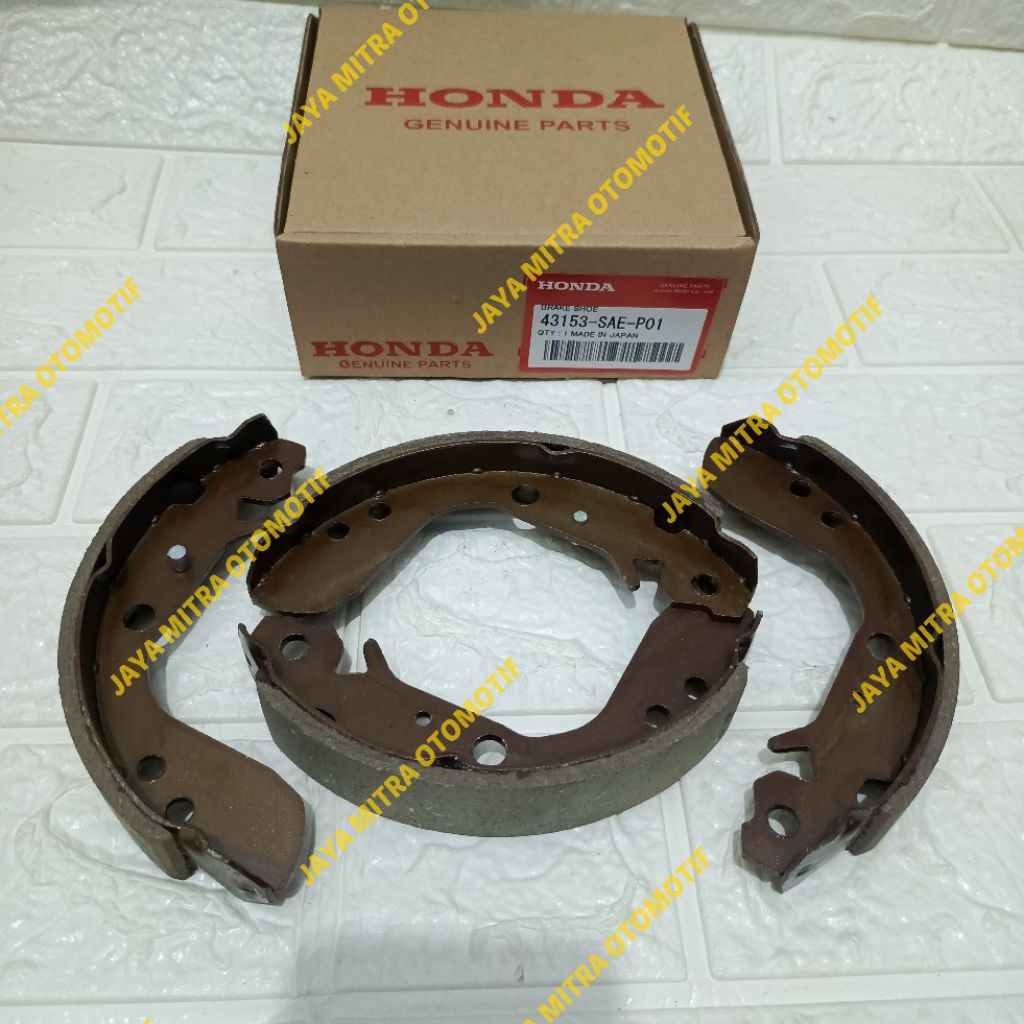BRAKE SHOE ผ้าเบรกหลัง DRUM JAZZ IDSI GD3 IDSI VTECH JAZZ OLD 2003-2007