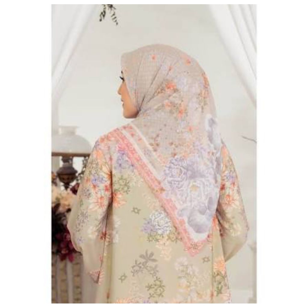 WEARING KLAMBY Cendana Scarf / Arunaika Scarf / Sagara Scarf / Thalia Scarf / Savanna Scarf