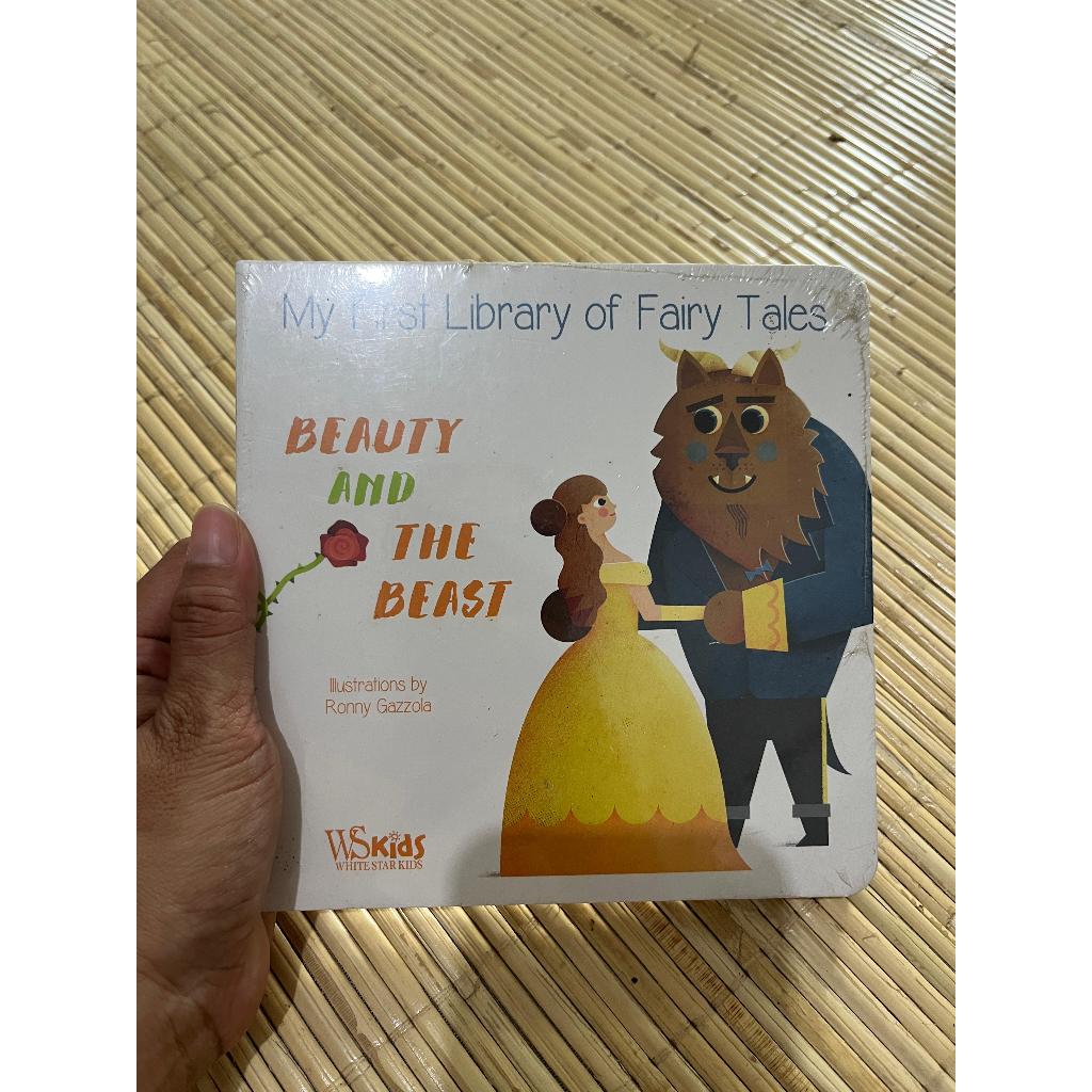 BBW Big Bad Wolf Beauty and the beast Book - My First Library of Fairy Tales