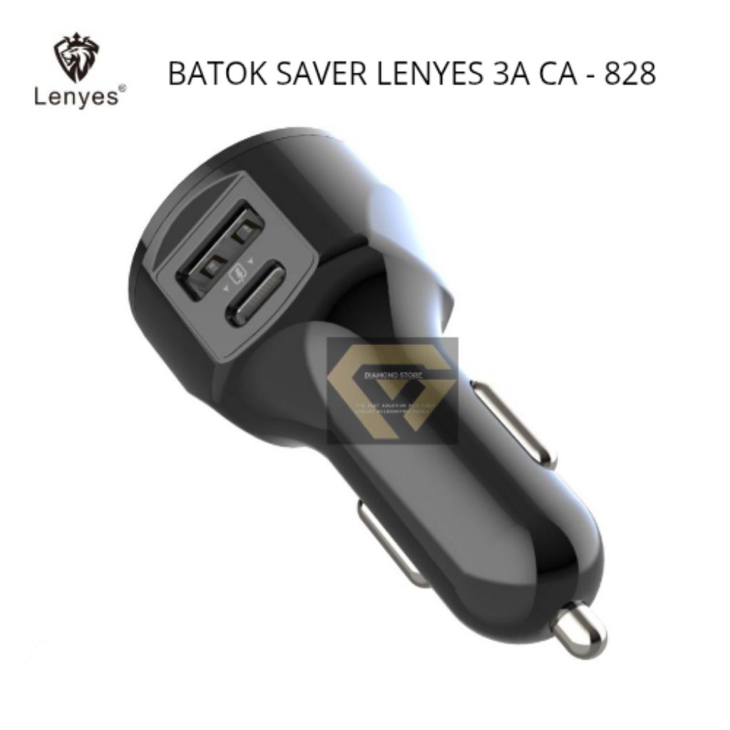 LENYES CA-828 SAVER ADAPTER (USB + TYPE C IPHONE)
