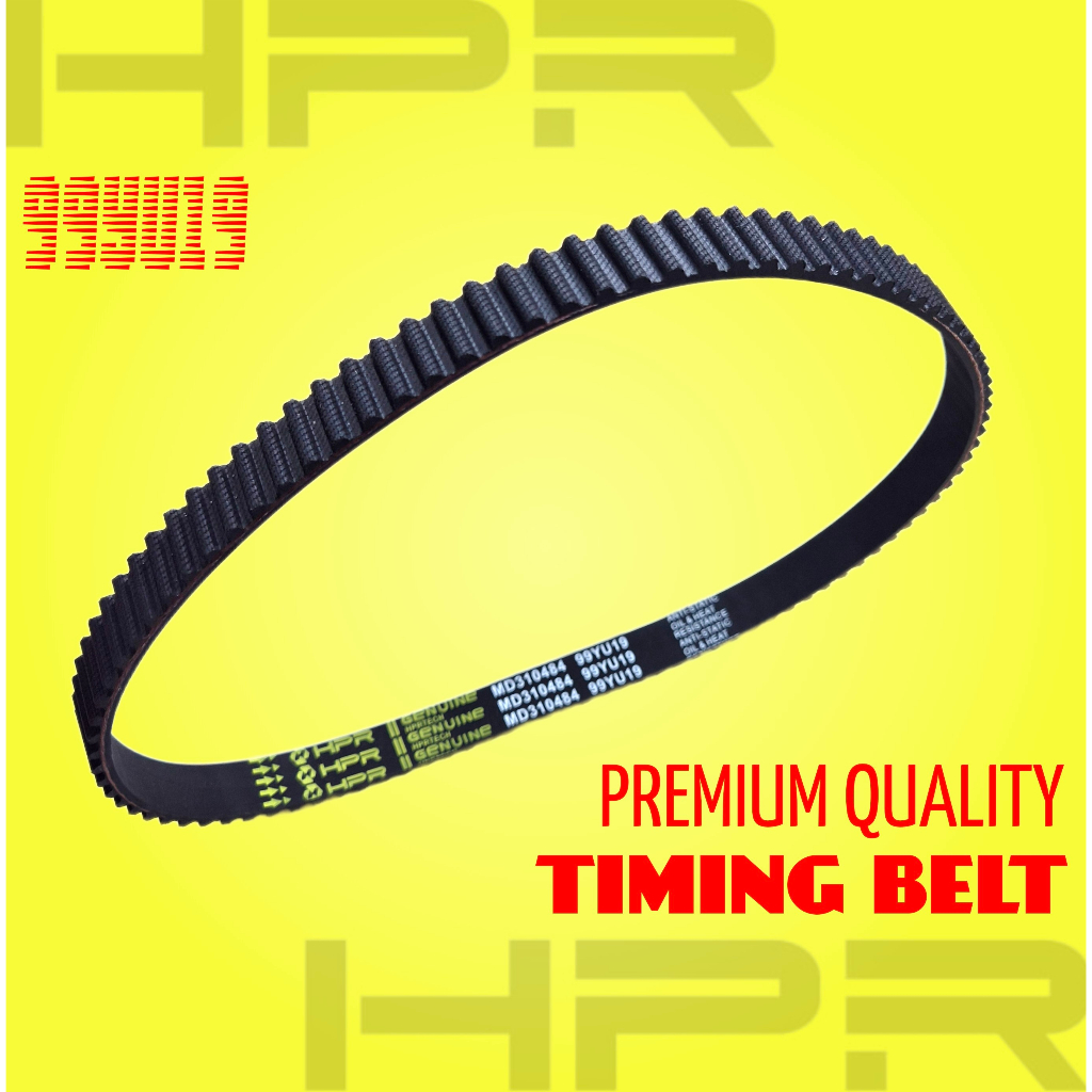 MESIN HPR Premium Short Timing Belt - Mitsubishi L300 Colt Diesel Box Pickup Engine 4D56 | 99YU19 ฟั