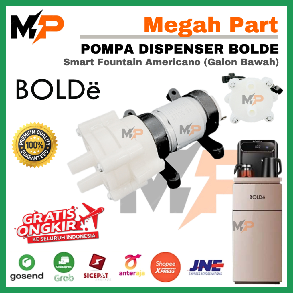 DYNAMO PUMP DISPENSER BOLDE FOUNTAINALON BOTTOM 12 โวลต์ | BOLDE XPRESSO BOTTOM GALLON DISPENSER มอเ