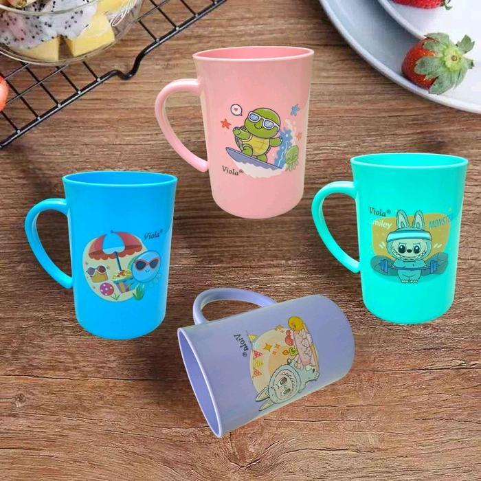 Jessi Viola Plastic Cups / แก้วพลาสติก Jessi (12 ชิ้น)