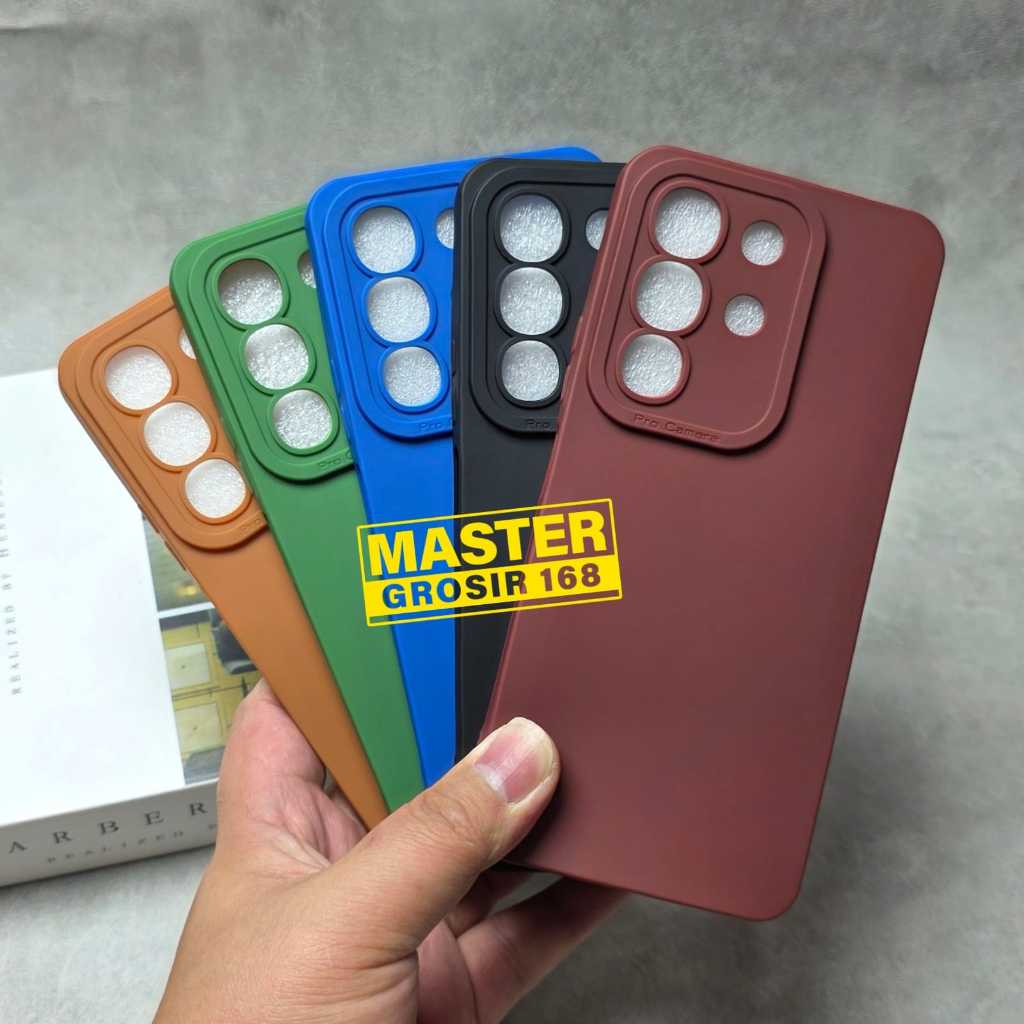 TECNO SPARK 30C CASE PRO CAMERA MACARON COLOR TECNO SPARK 30C