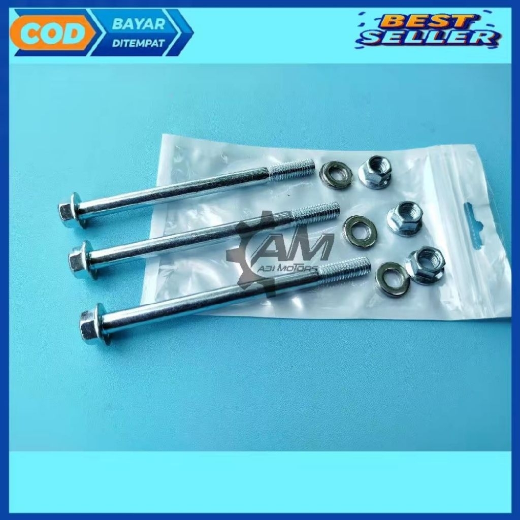 MESIN YAMAHA F1ZR FIZR FISR F1Z R FORCE 1 ZR FRAME BOLT SET/YAMAHA F1ZR FIZR FISR F1Z R FORCE 1 ALFA