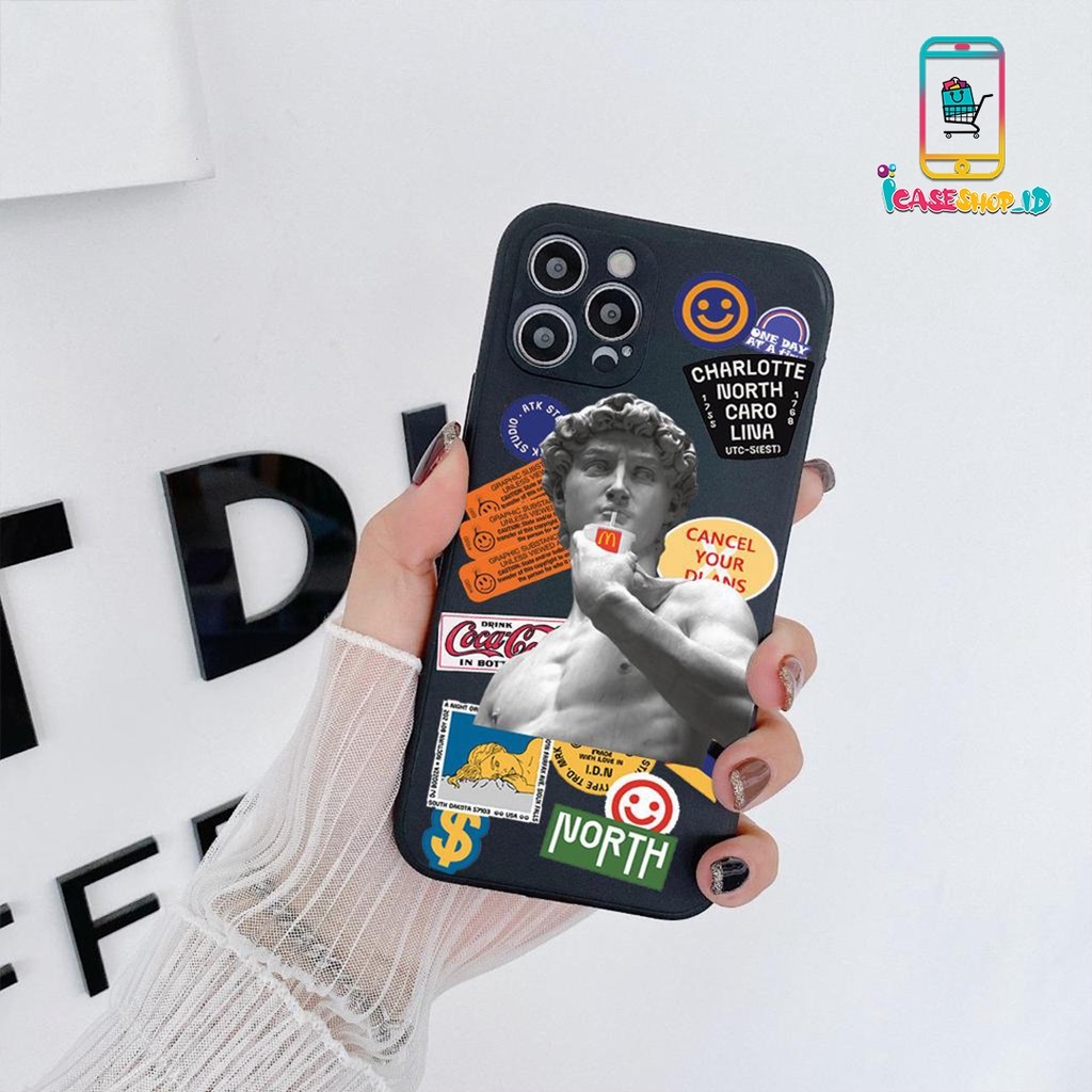 SS082 David Stone Soft Case สําหรับ ITEL S25 ULTRA IC