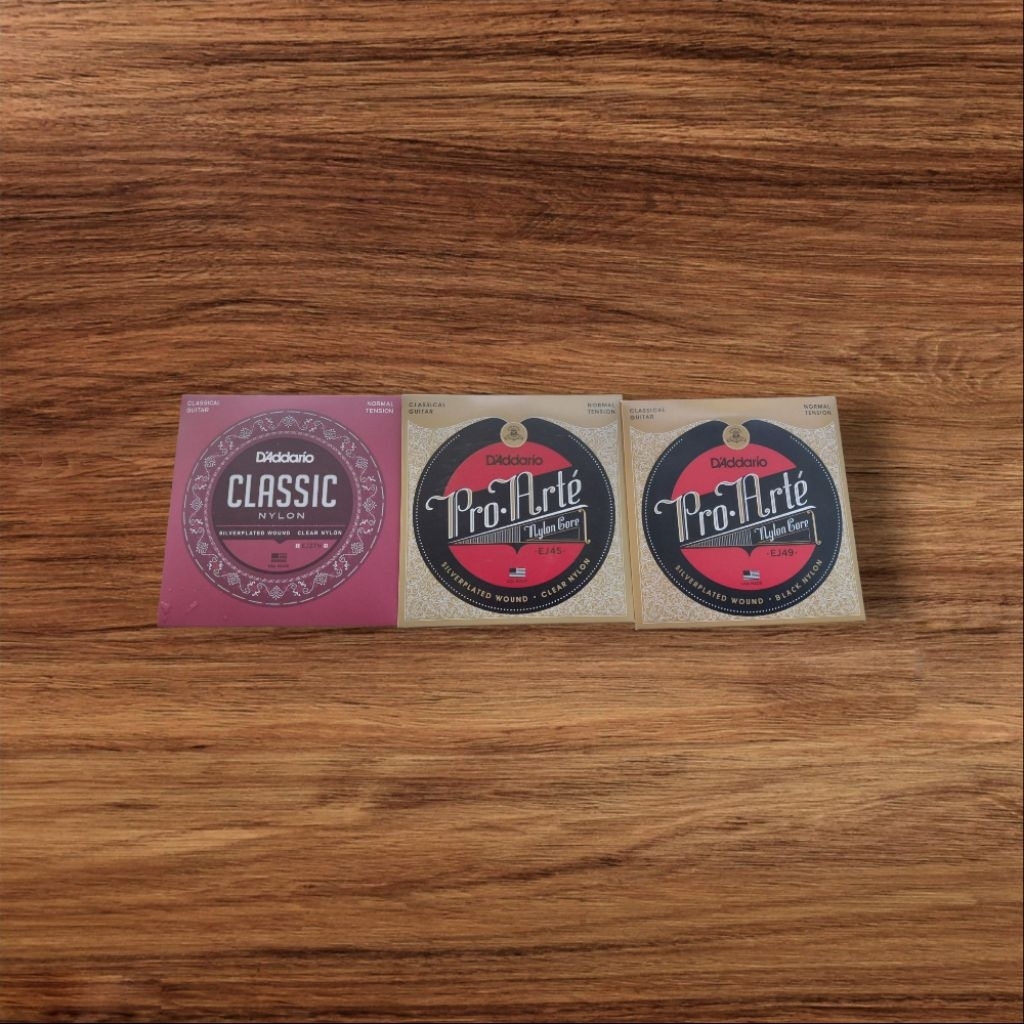 สายกีต้าร์ไนลอน EJ27, EJ45.EJ46.EJ49 Bonus pick 1 ชิ้น