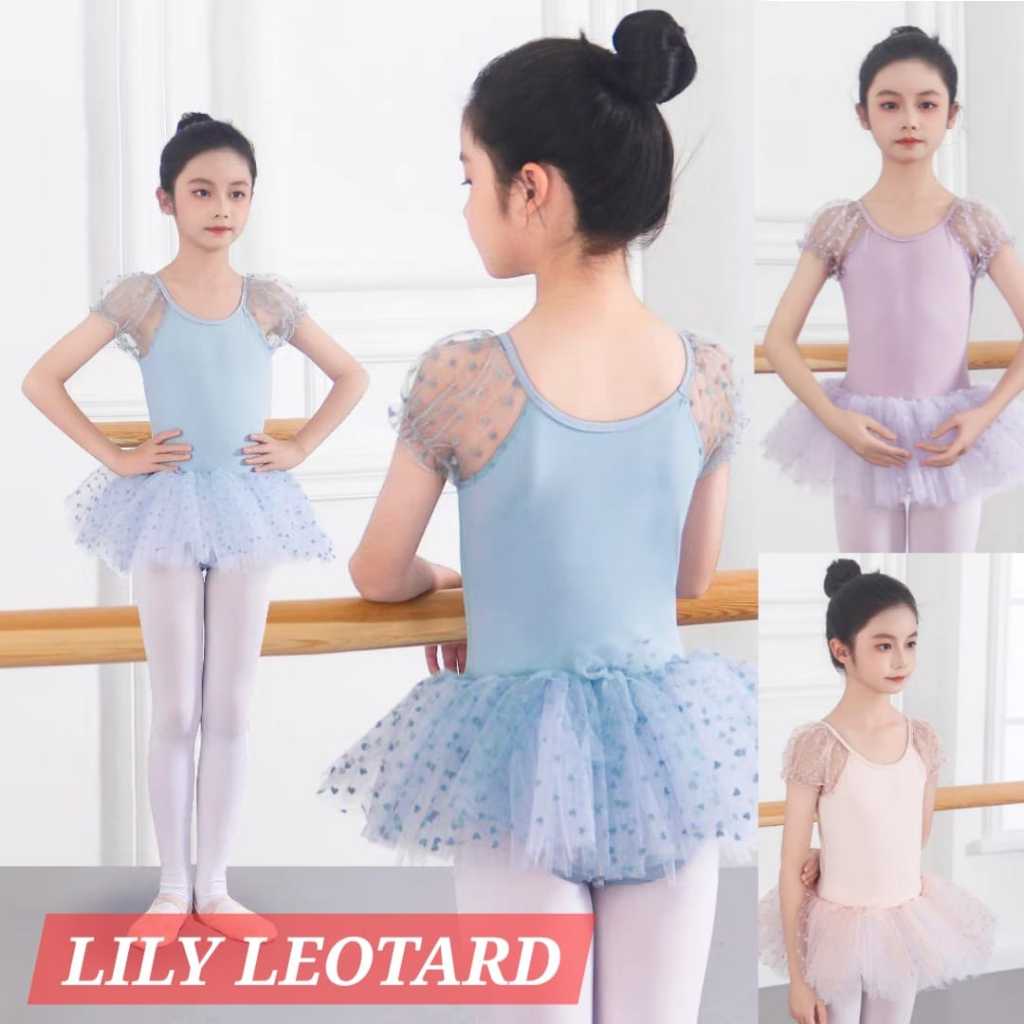 TOKYOBERRY LILY LEOTARD BALLERINA CLOTHES BALLET UNIFORMS FASHION GYM GYM GYMNITTIC TUMBLING ICE SKA