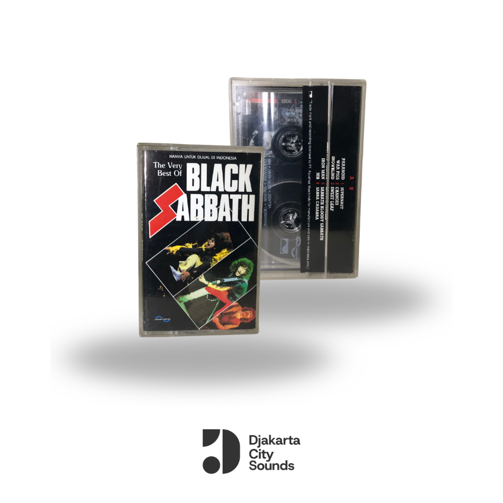 Black Sabbath Cassette Tape - Black Sabbath ที่ดีที่สุดมาก