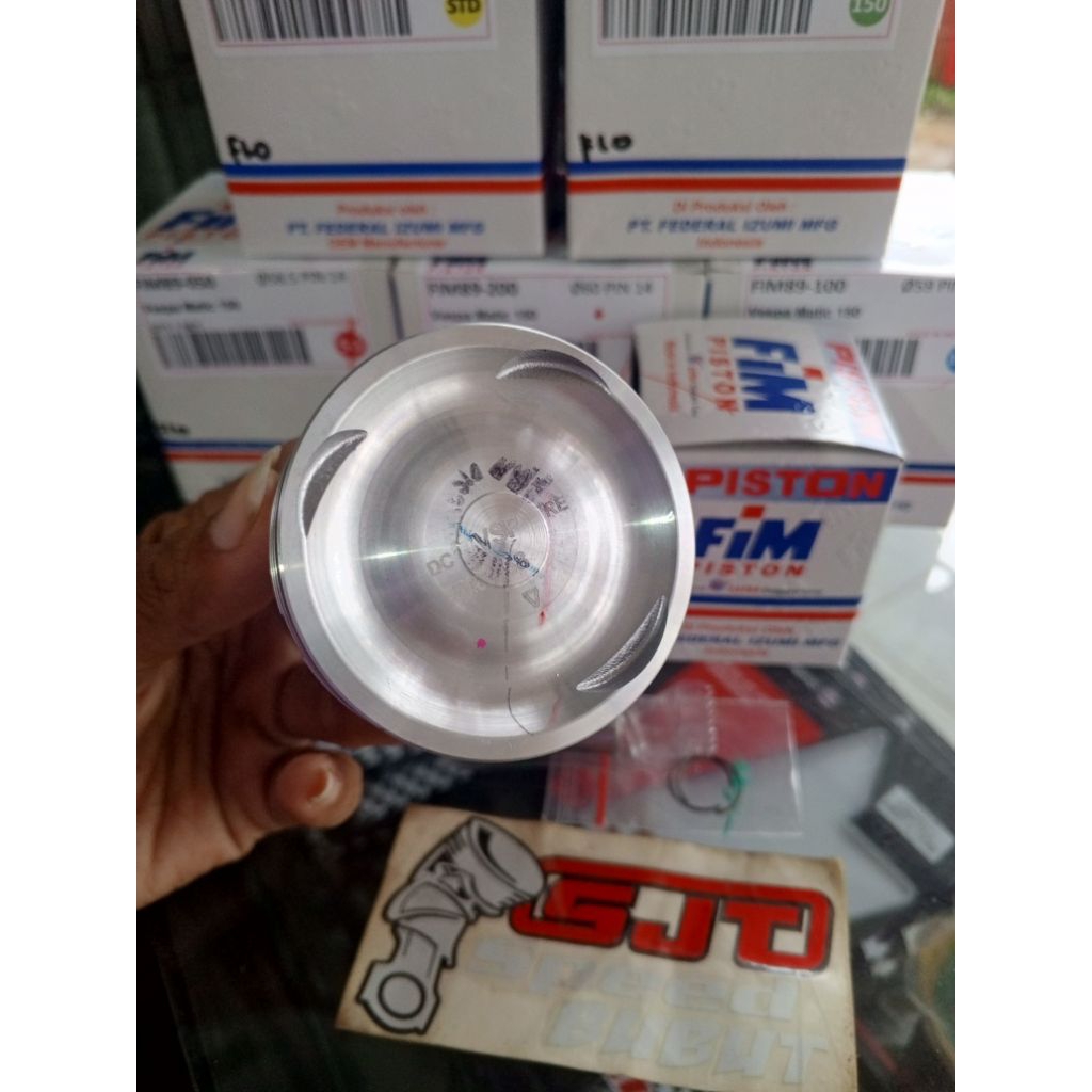 ลูกสูบ fim vespa matic 150 58 58.5 59 59.5 60 มม. pen14 fim89