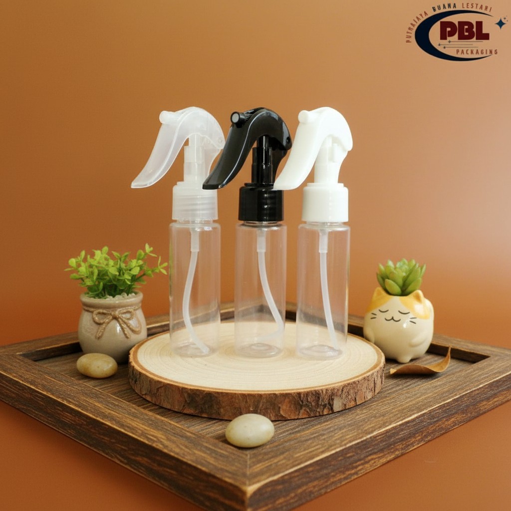 ขวดสเปรย์ทริกเกอร์ธรรมชาติ 50mlRF / ขวดพลาสติก 50ml / ขวดทริกเกอร์สัตว์เลี้ยงนก 50ml / 24 itd Trigge