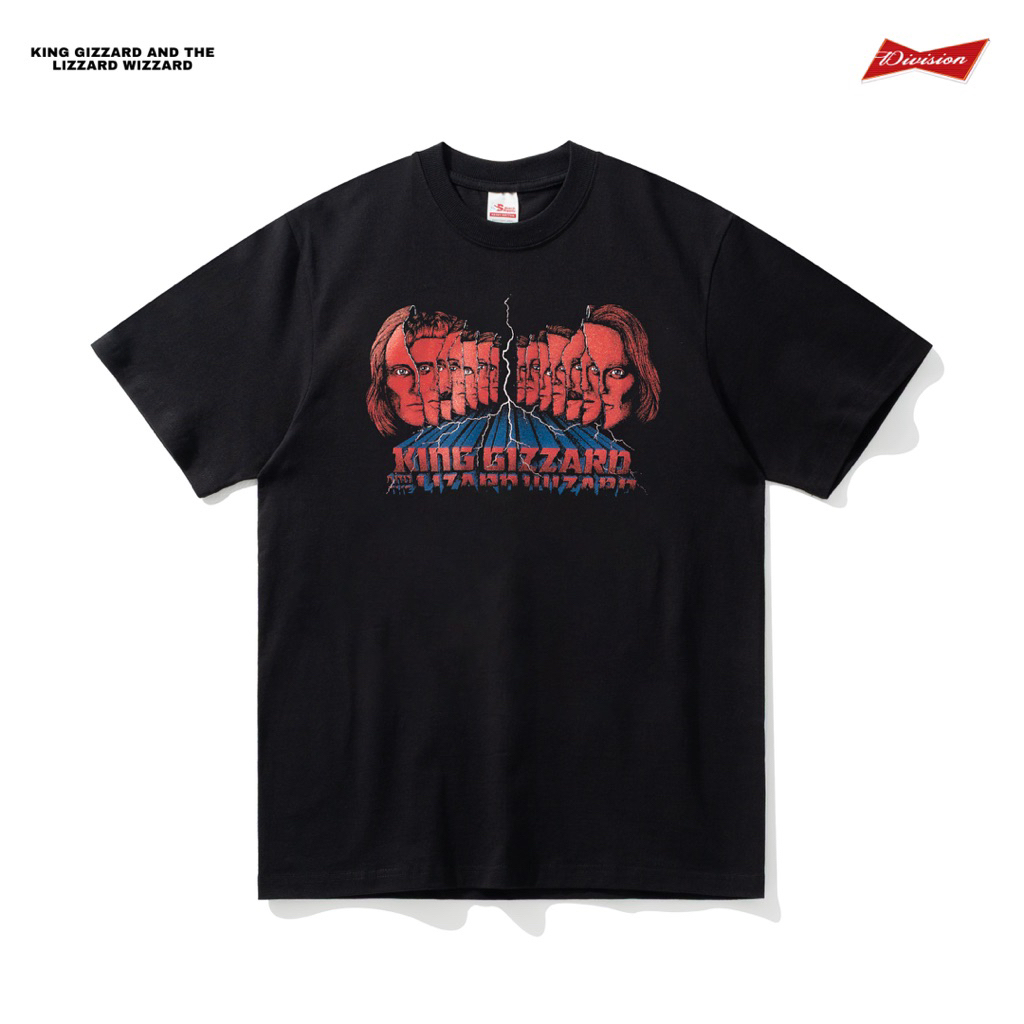 เสื้อยืด King Gizzard And The Lizzard Wizzard - สีดํา | ผ้ารัด