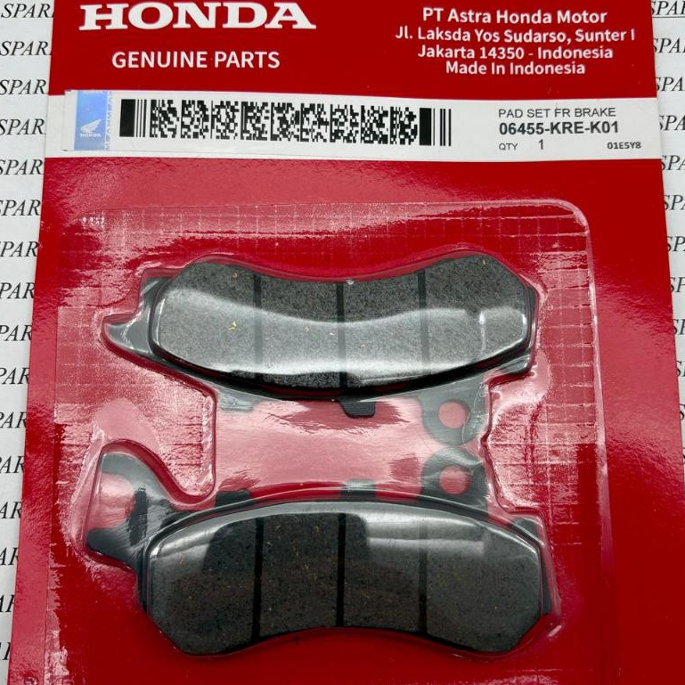 06455-KRE-K01 ผ้าเบรค (Pad Set FR) – New PCX 150 K97, ADV 150 Original AM