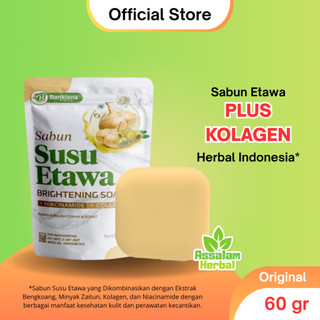 SABUN SUSU ETAWA Plus Colagen Sabun Mencerahkan Melembapkan dan Melembutkan Kulit - 60 GR