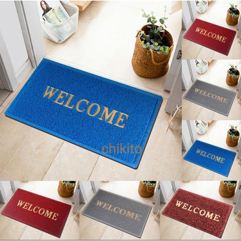 WELCOME BIHUN FOOT DOOR / ANTI-SLIP DOOR / NOODLE BIHUN CARPET / ประตูบิชุน