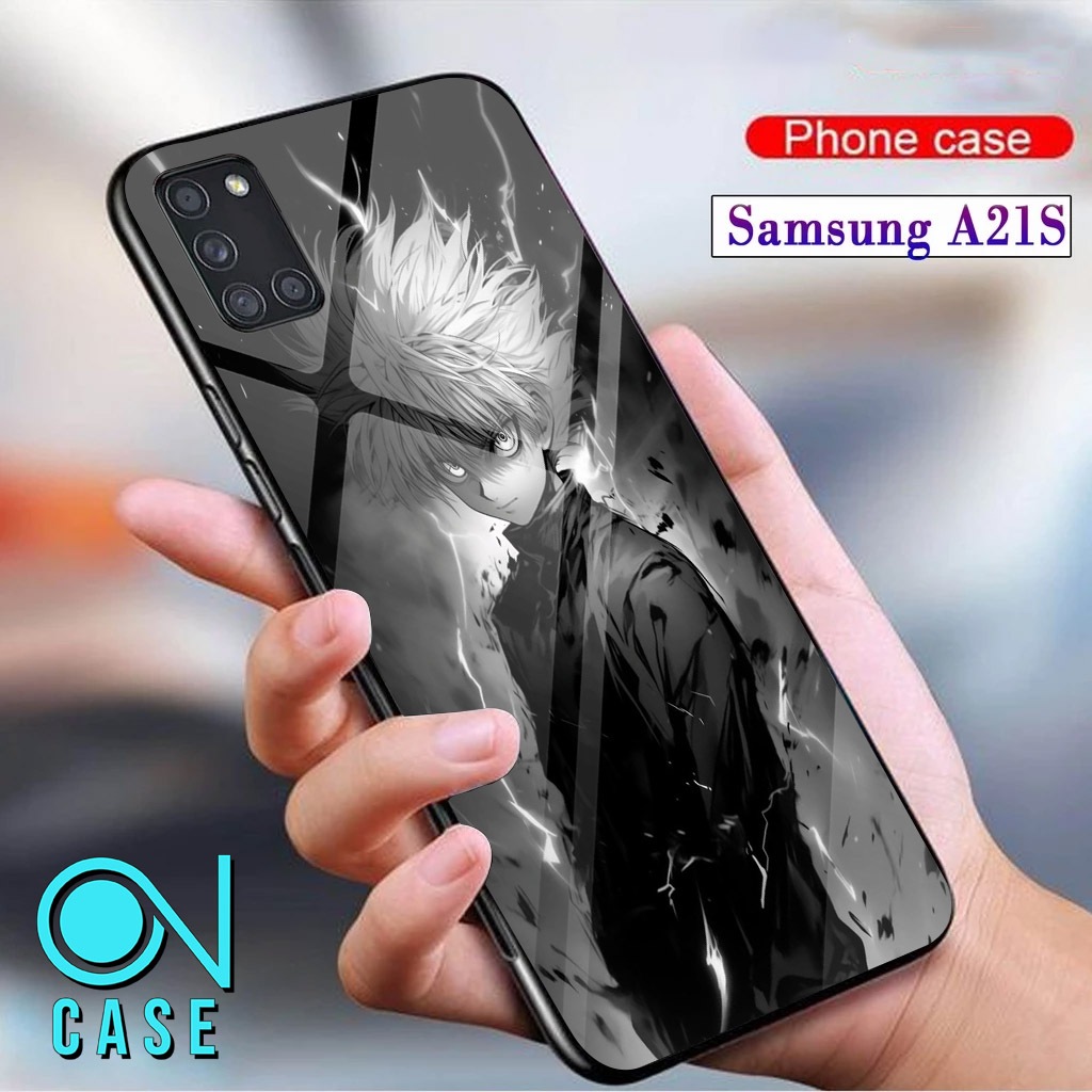 HP SAMSUNG A21S mistercase11 Motif Case [ANIME HUNTER X HUNTER] เคสโทรศัพท์เคลือบเงา Hardcase Softca