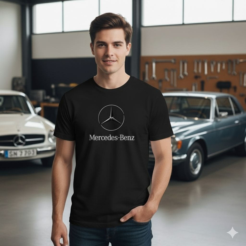 MERCEDES DISTRO MENS T-SHIRTS S-7XL เสื้อยืดขนาดใหญ่ S-7XL MENS เสื้อยืดผู้หญิง CASUAL เสื้อยืด TOPS