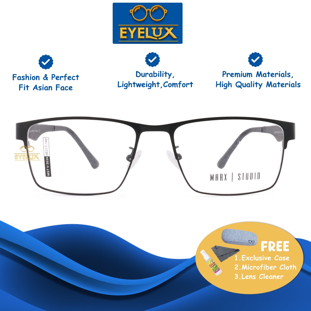 แว่นตา Marx Studio / MST V-3034 / 56-17-145 / กรอบแว่นตา Marx Studio ดั้งเดิม