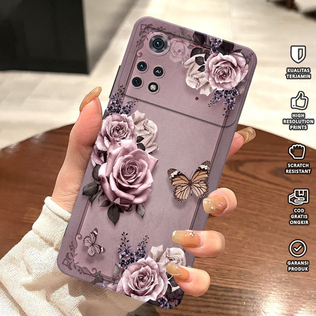 Softcase Hp สําหรับ Xiaomi Poco M4 Pro [ AM08 ] - เคส - Mika Hp - ฝาครอบ Hp - เคส Hp - Kesing Hp Ter