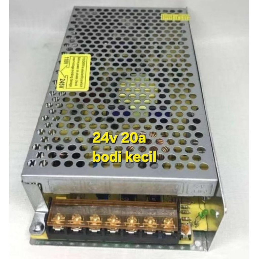 อะแดปเตอร์จ่ายไฟ 24v 20a คุณภาพสูง, 24 โวลต์ 20 Ampere Adapter Net