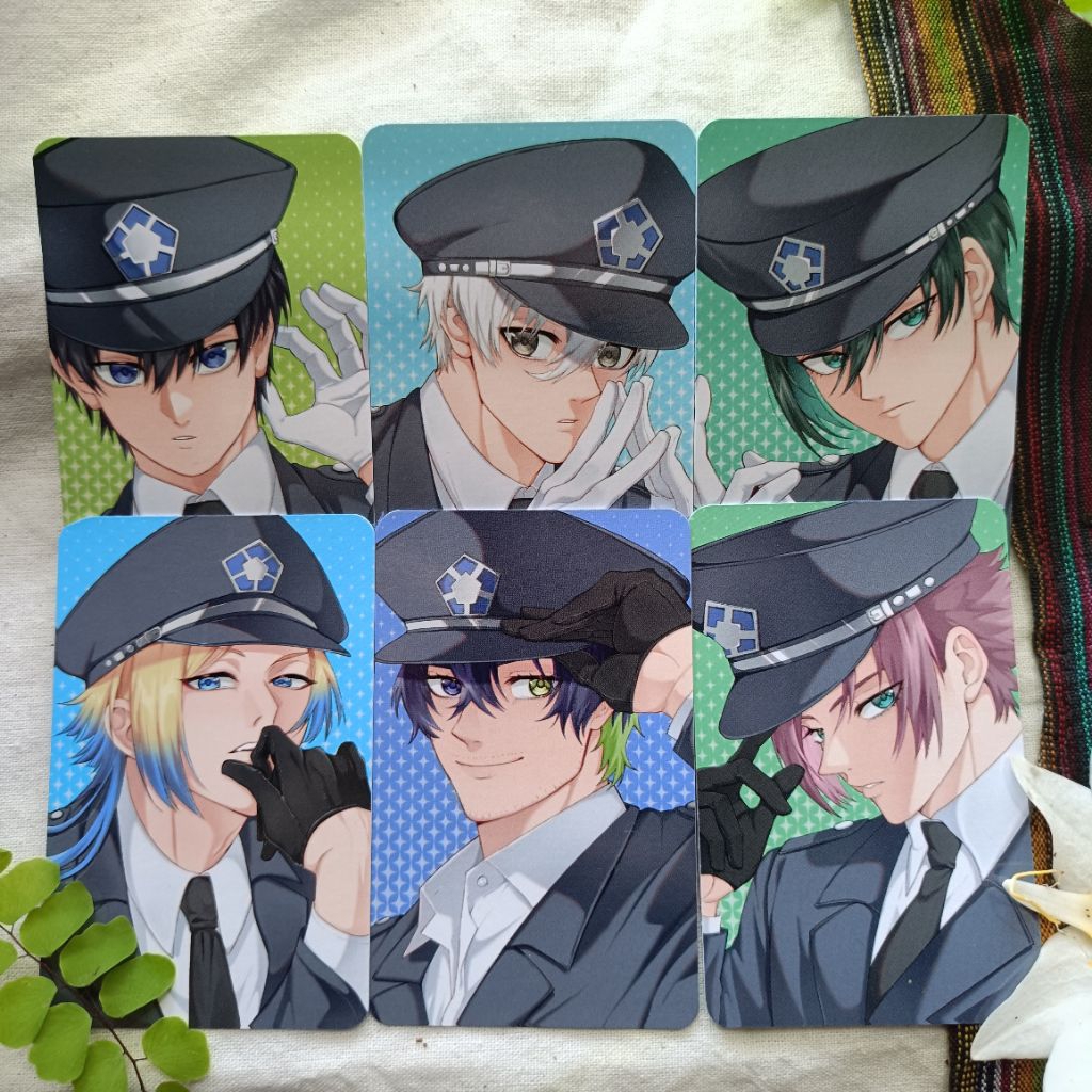 การ์ด Warden Photocard สีฟ้าล็อค