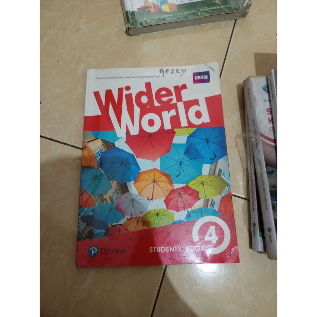 หนังสือนักเรียน Wider World 4