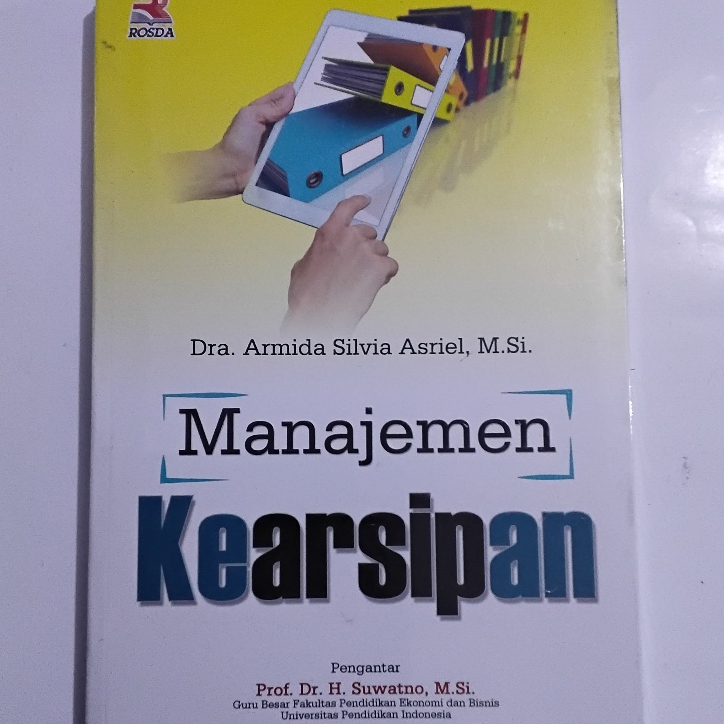 หนังสือ PRINCIPLES OF MANAGEMENT - DRA. ARMIDA SILVIA ASRIEL, MSI.- ROSDA ดั้งเดิม