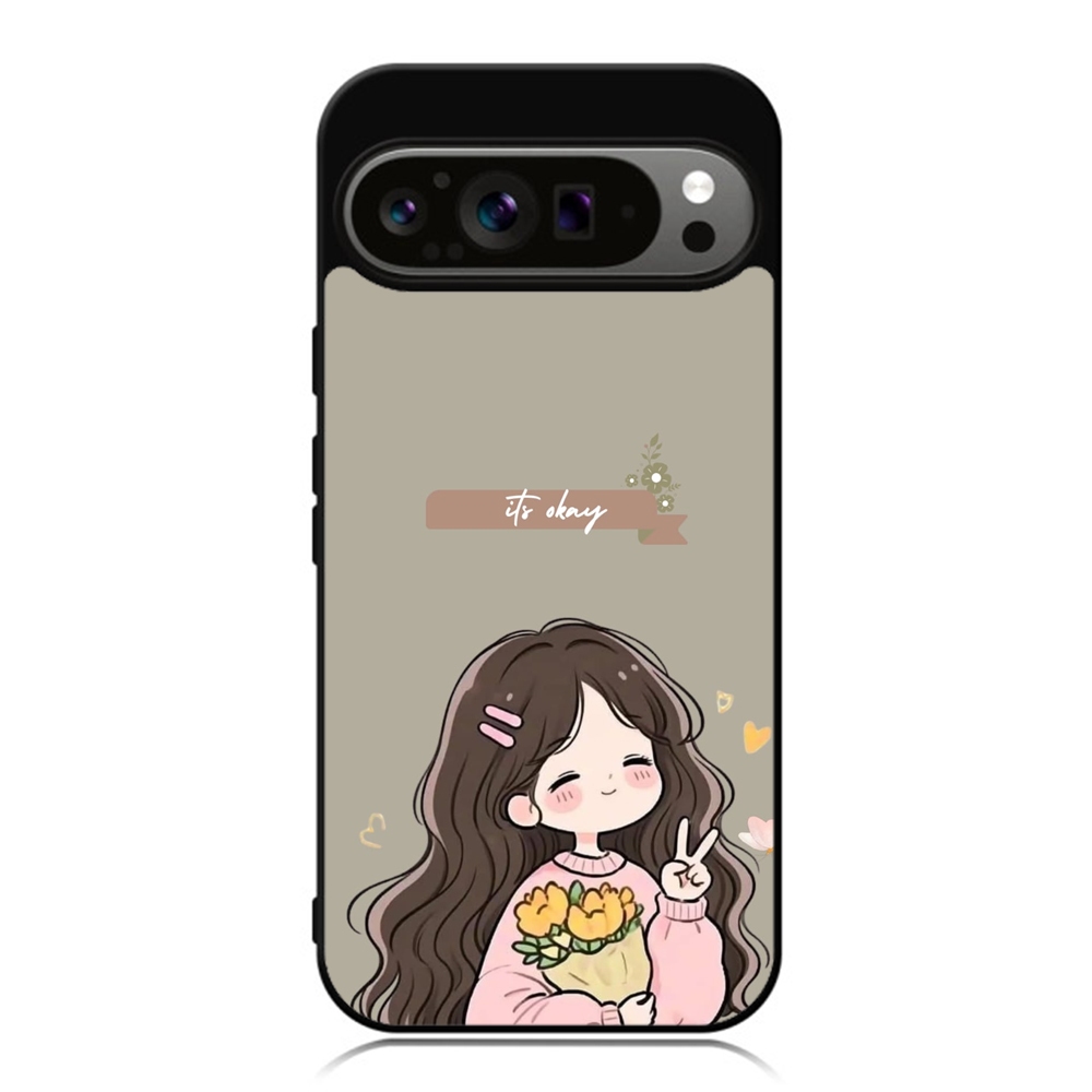 HP Google Pixel 9 8 7 6 5 4 3 Pro XL 4g 5g TPU Softcase Its OK Girl เคสโทรศัพท์