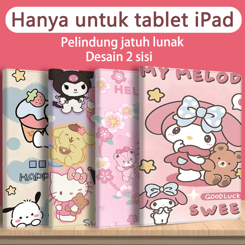 เคส IPad \ Casing with Slot Air4 / Air5 -10.9" Casing Air6 / Air7 11" M2 / M3 " Casing Fall Resistan