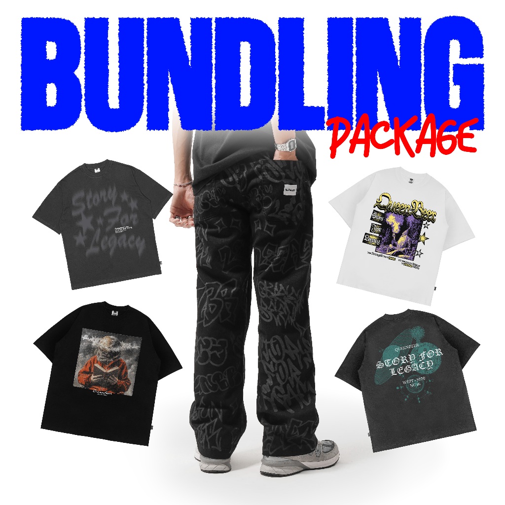 [BOUNDLING] กางเกง Queenbeer Warren Lynskey Kuzu