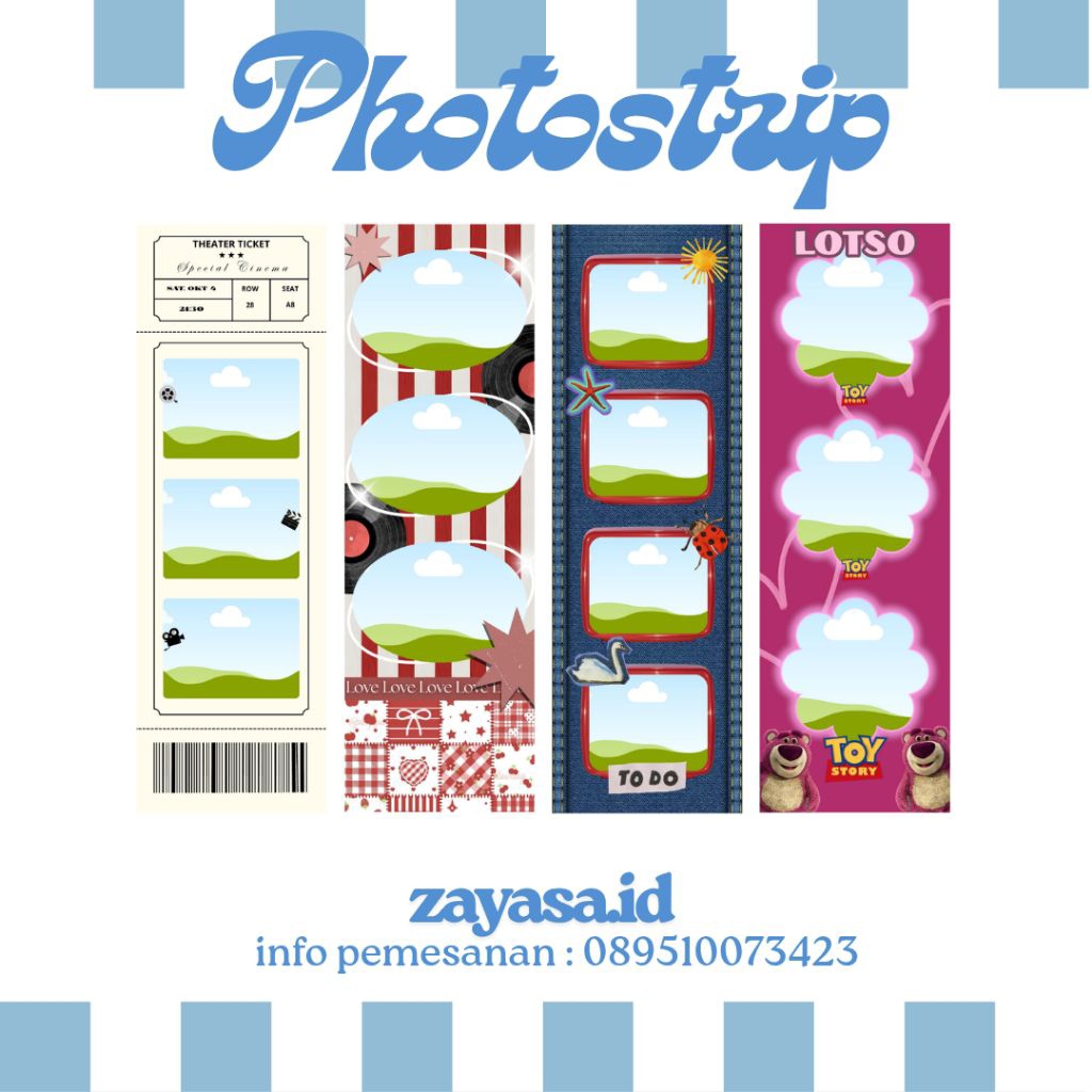 [VOL2] photostrip - photobooth - กล่องรูปถ่ายแบบกําหนดเอง - โฟโต้บูธแบบกําหนดเอง - photobox - photob