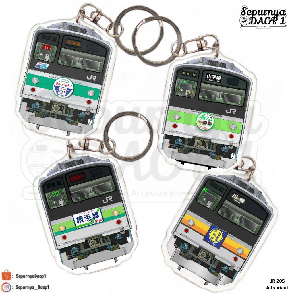 GANTUNGAN KRL JR205 พวงกุญแจตับทั้งหมด