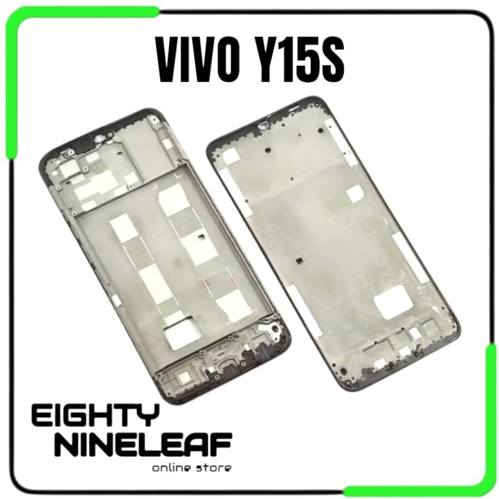 กรอบหน้า LCD - Vivo Y15S ขาตั้ง LCD กระดูก LCD