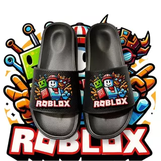 Roblox รองเท้าแตะยางเด็กนุ่มสบายกันน้ําระดับพรีเมียม