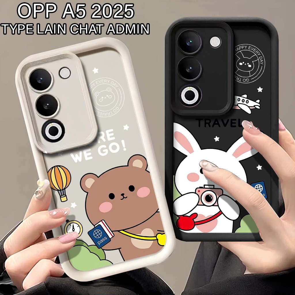 Softcase นูน Oppo A5 2025 Oppo A5i Pro - เคสซิลิโคน Oppo A5 2025 Oppo A5i Pro - Softcase Pro Camera 