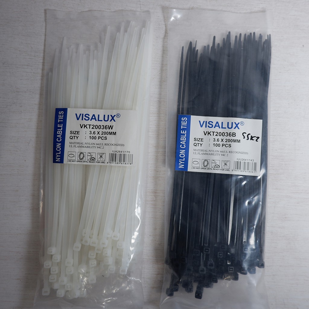 Visalux Cable Ties / Cable Ties / Cable Ties 3.6 x 200 mm
