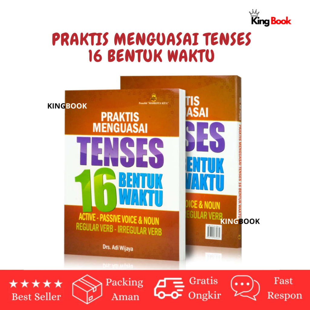 หนังสือปฏิบัติถึง Master Tenses 16 Time Shapes REGULAR VERBS - IRREGULAR VERBS