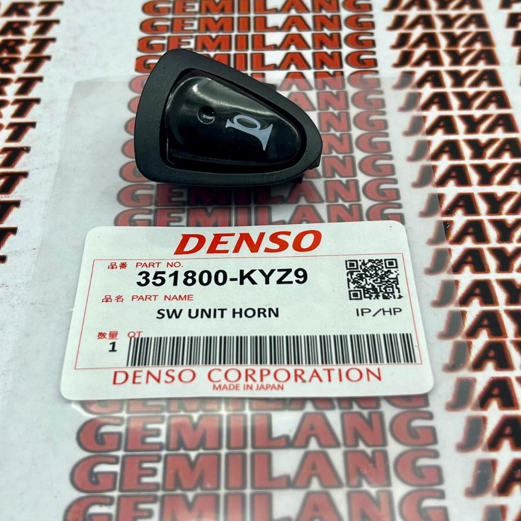 35180-KYZ-901 Honda Supra X 125 หมวกกันน็อค Horn Switch In Original Denso
