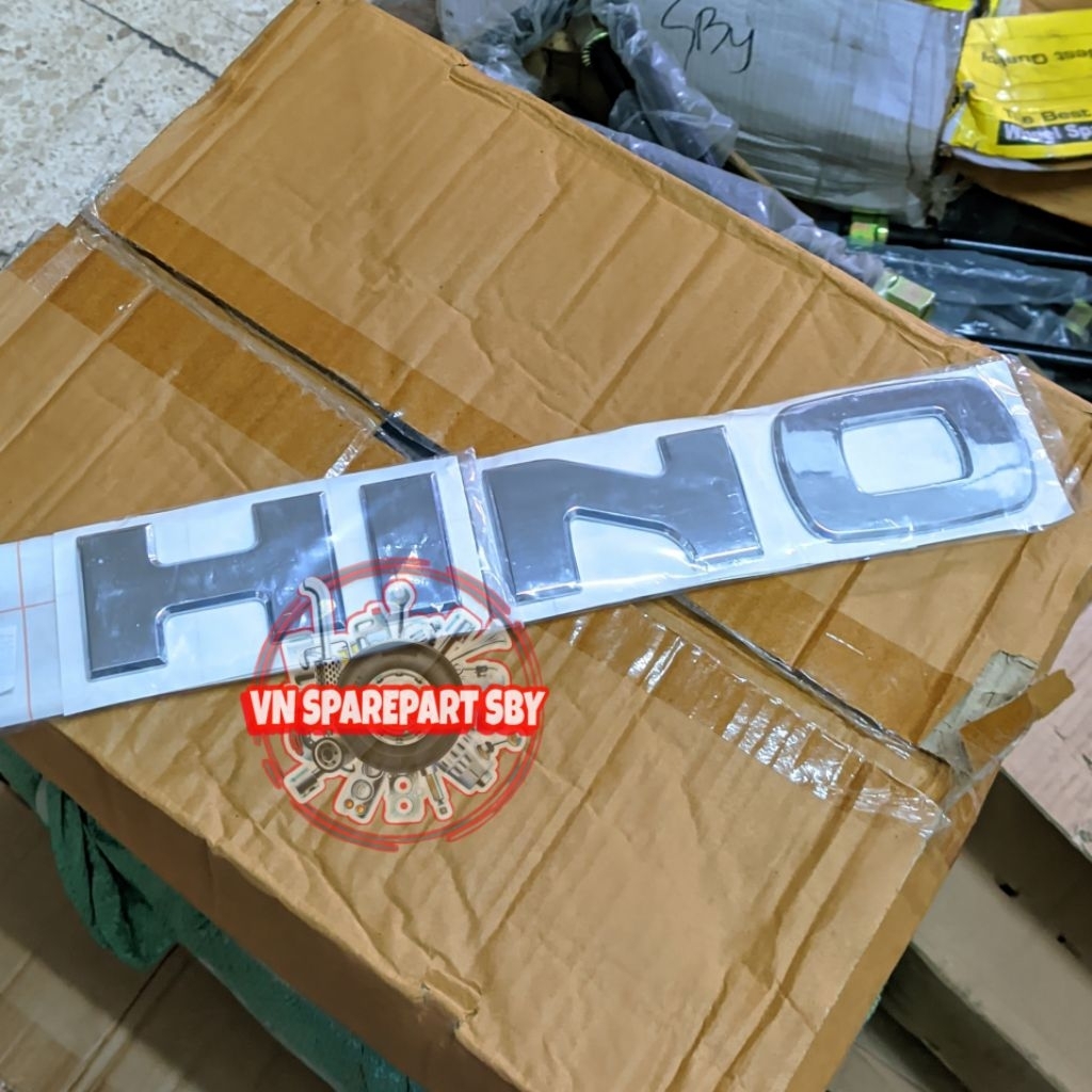 โลโก้ HINO WRITING RAISED EMBLEM สําหรับรถบรรทุก