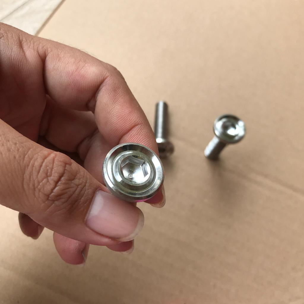 Stainless Steel L Bolt M10 Heng รุ่น 14an ความยาวกุญแจ 2.5 3 4 cm