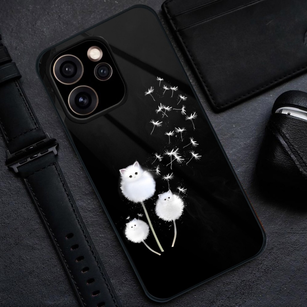 Softcase Glass Oppo Reno 15 Reno 15 Pro [BSG-09] - Casing Hp Oppo Reno 15 Reno 15 Pro - Case Kaca Ac