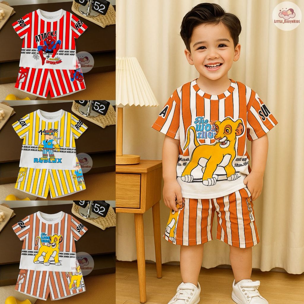 LITTLEVIN BOYS SUIT พิมพ์เต็ม OZZIE SERIES 0-5 ปี
