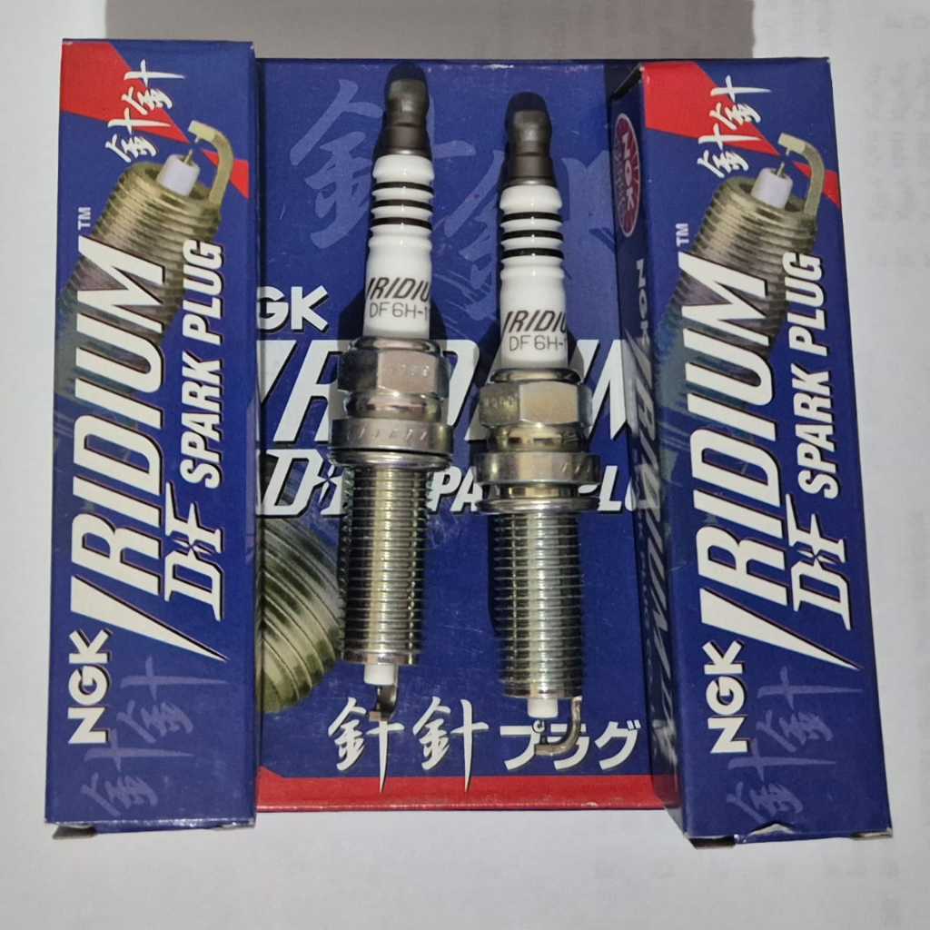 หัวเทียน NGK Laser Iridium (DF6H-11B) สําหรับ Avanza 1.3 (2015-S) & Evalia (2012-2016)