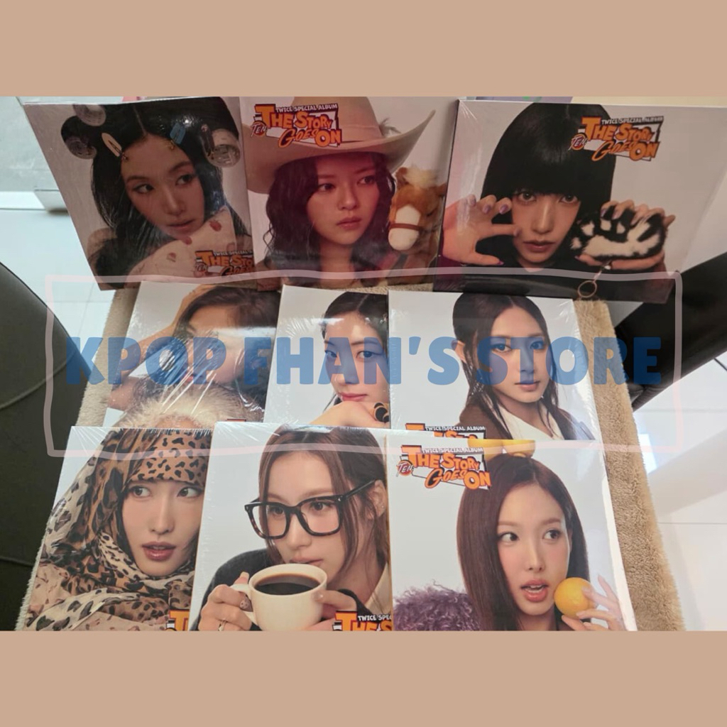 TWICE - SPECIAL ALBUM TEN: The Story Goes On (CAST ver.) + ป็อบ