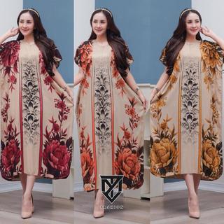 Paket Hemat Daster Lowo Jumbo Motif  jasmine Bahan Rayon LD 140cm PB 110cm Busui Friendly Bumil