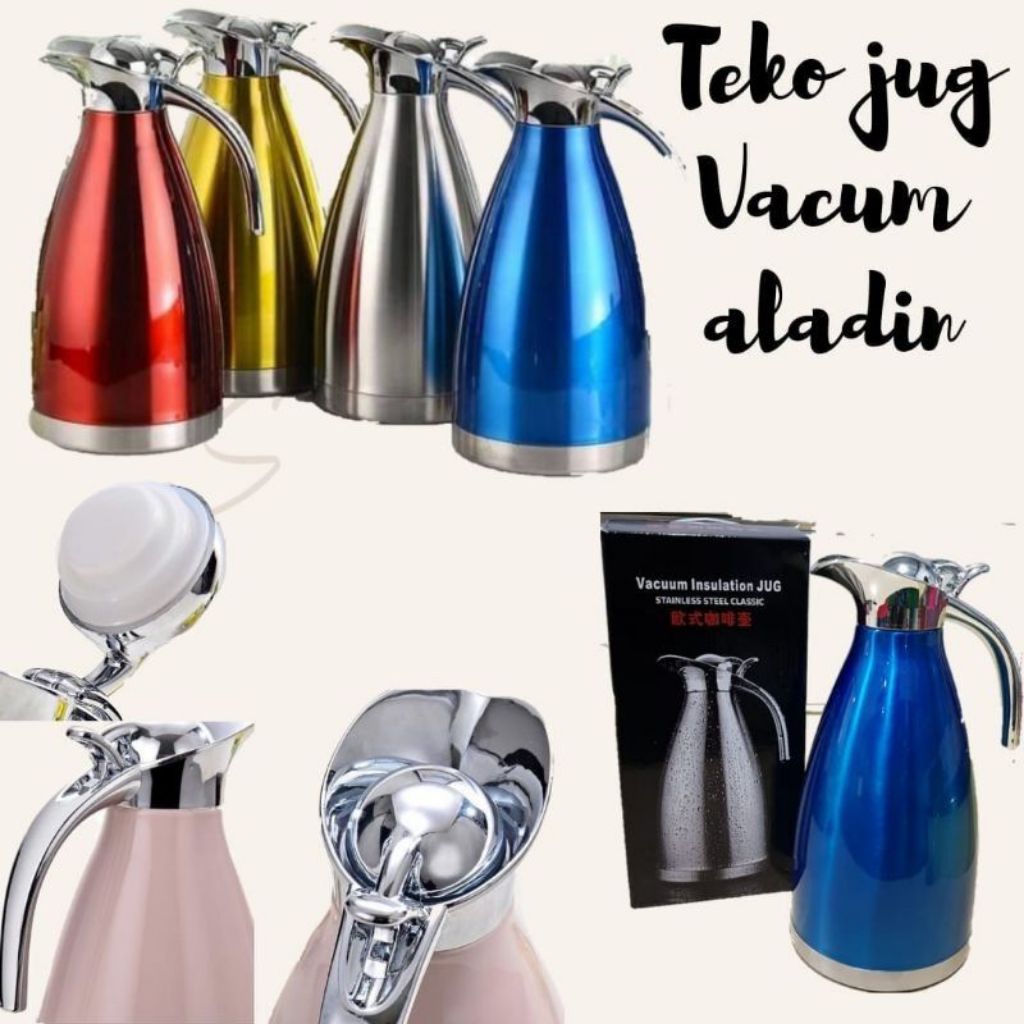 TERMOS Stainless Steel Kettle / Stainless Thermos Hot and Ice Aladdin Vacuum jug Penguin