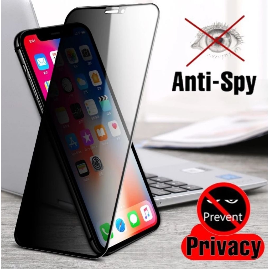 ฟิล์มกระจกนิรภัย ESD INFINIX PRIVACY ANTI SPY GLOSSY ANTI SCRATCH PRIVACY