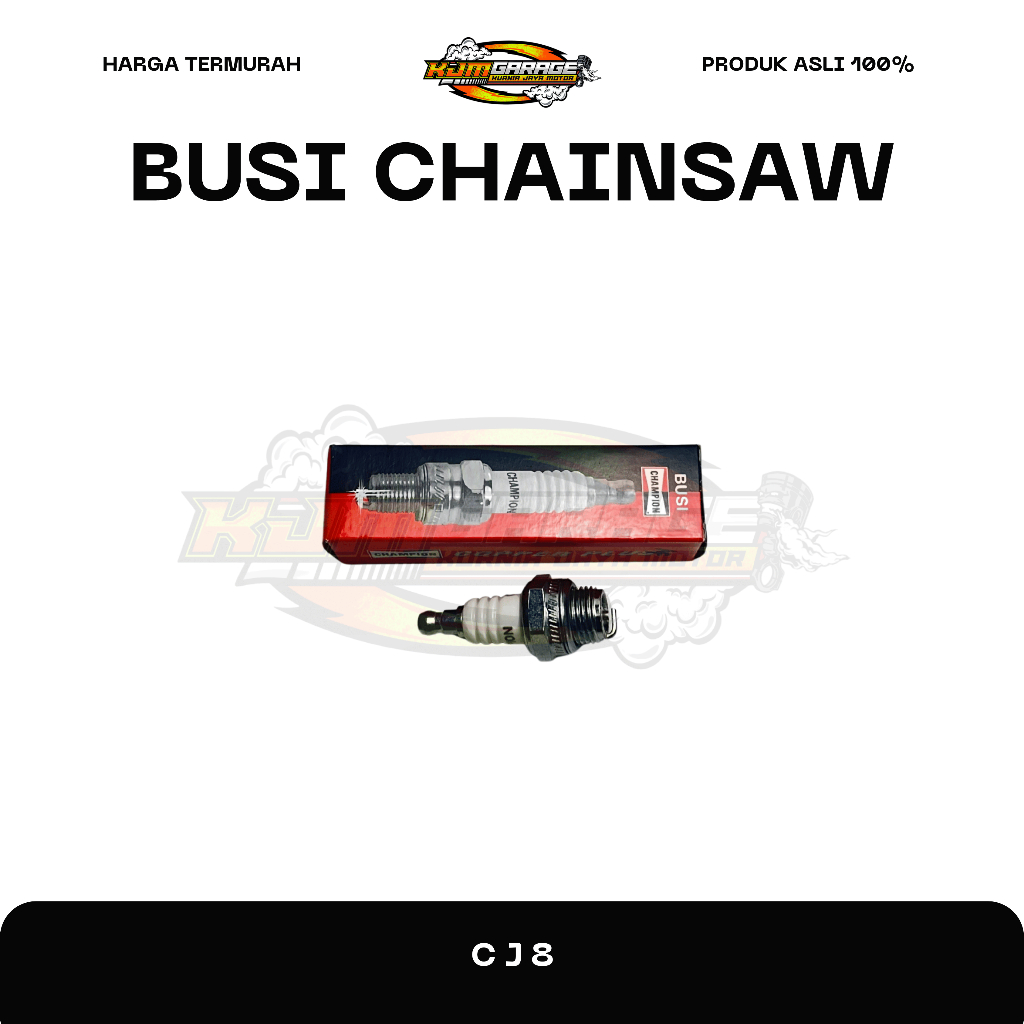 MESIN Champion CJ 8 (BPM6A) เลื่อยยนต์/เครื่องตัดหญ้า หัวเทียน