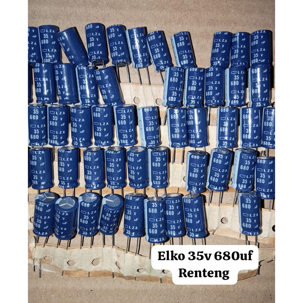 Elko 35v 680uf คุณภาพดั้งเดิม