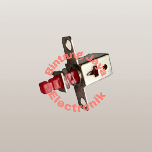 MERAH DPDT SWITCH 2x3 RED 6 PIN 6 LEGS